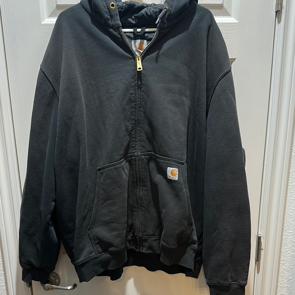 Carhartt Black Hooded Jacket